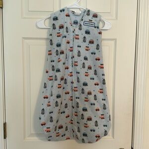 Halo Sleepsack Fleece Blue Car Spaceship Medium